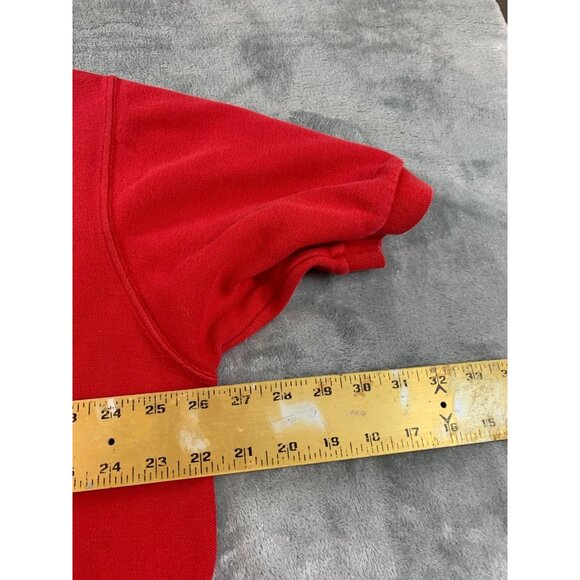 Vintage Georgia Bulldogs Polo Shirt Men XL Red NCAA Football B Resort Golf Coach - Picture 5 of 10